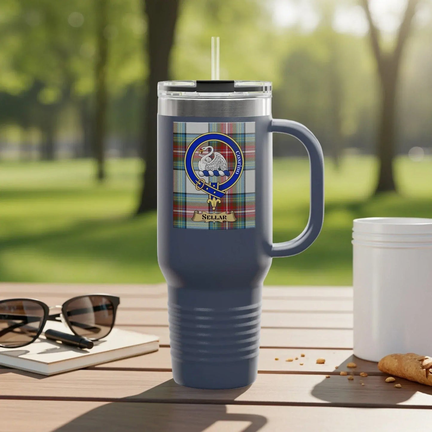 Insulated Travel Mug With Handle Ideal Outdoor Product
