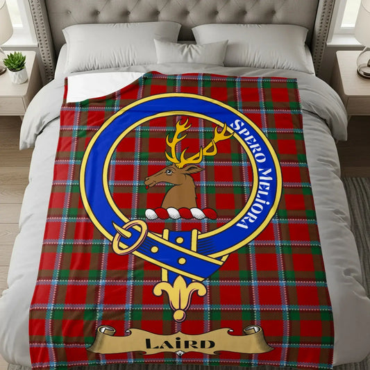 Spero Meliora Laird Crest Plaid Blanket product