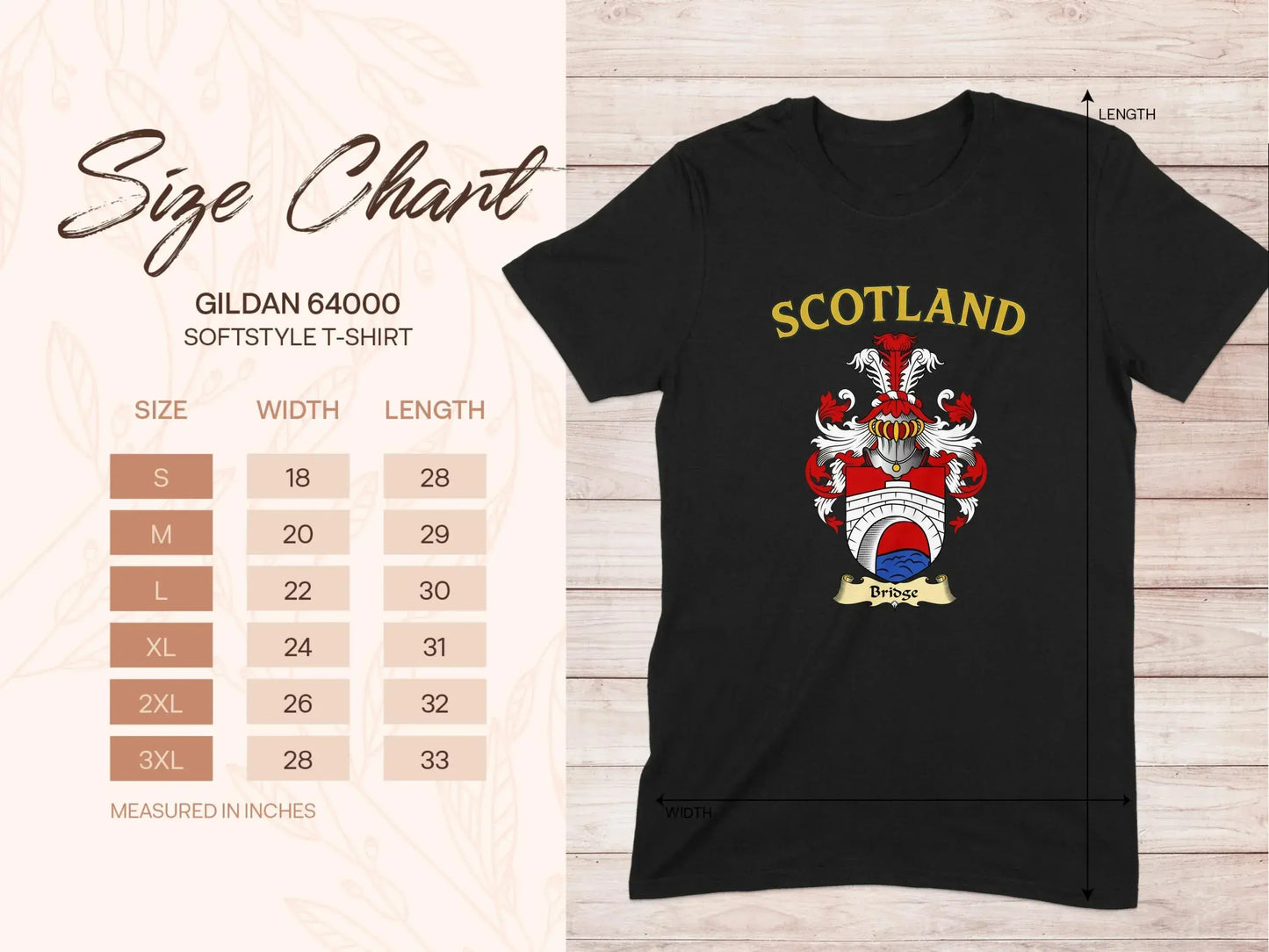 Scotland Family Crest Softstyle T-Shirt product