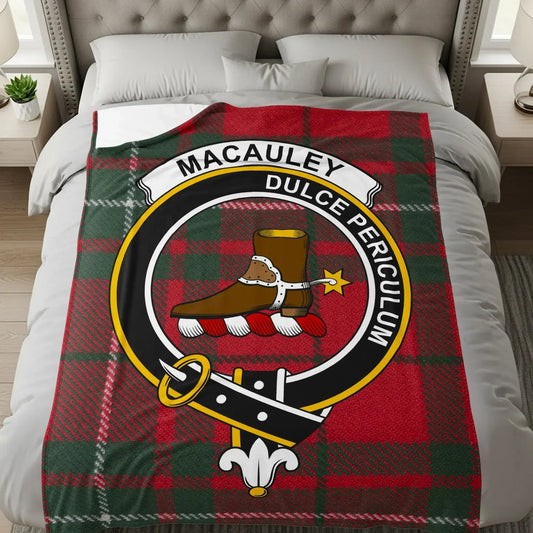 MacAuley Dulce Periculum Tartan Plaid Blanket product