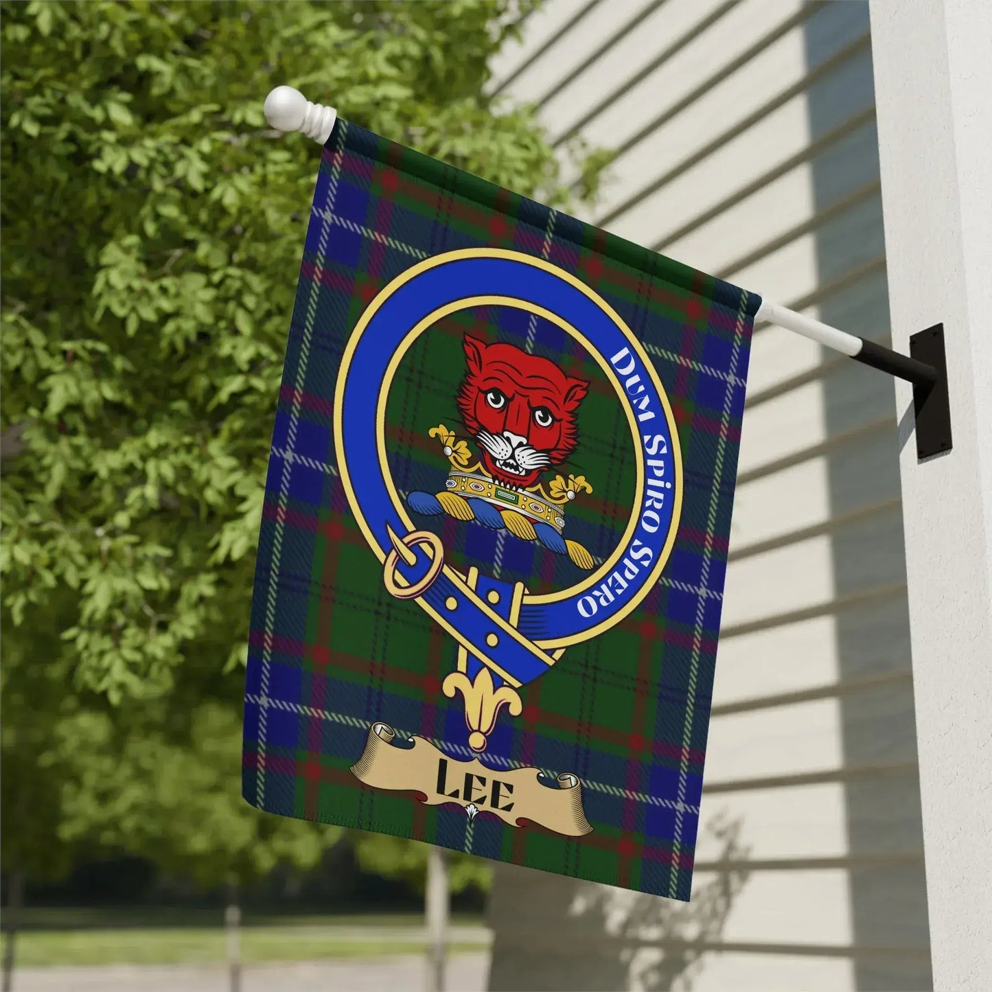 Clan Crest Tartan Banner Wall Hanging Flag product