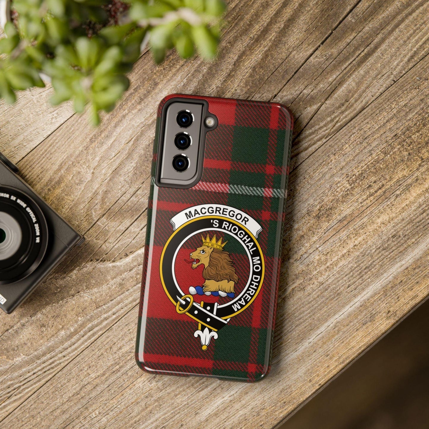 MacGregor Clan Scottish Tartan Cell Phone Case - Celtic Ancestry Gifts