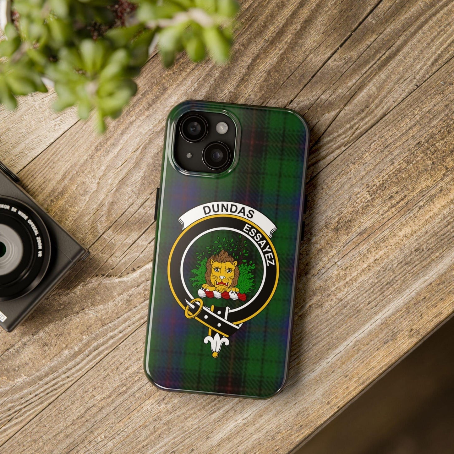 Dundas Clan Scottish Tartan Cell Phone Case - Celtic Ancestry Gifts