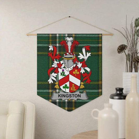 Family Crest Plaid Wall Tapestry Decoration product