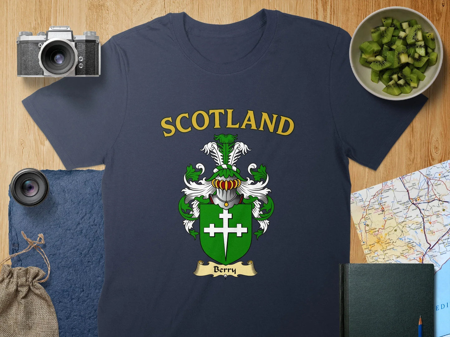 Scotland Berry Crest Emblem Graphic T-shirt product