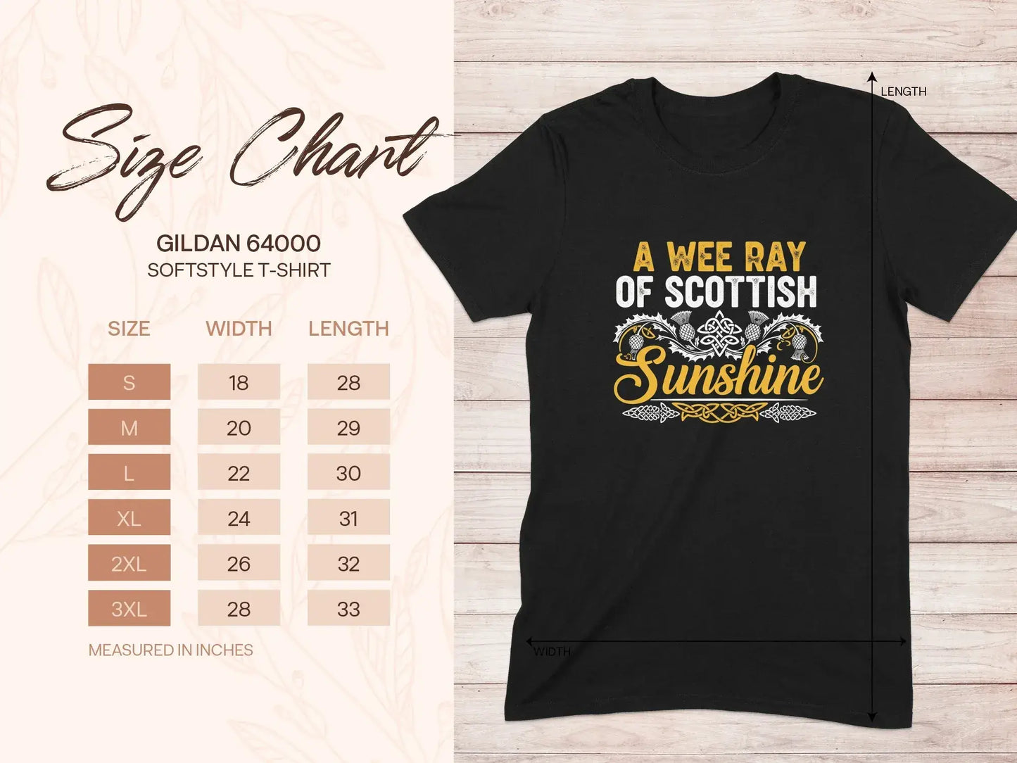 A Wee Ray of Scottish Sunshine T-shirt product