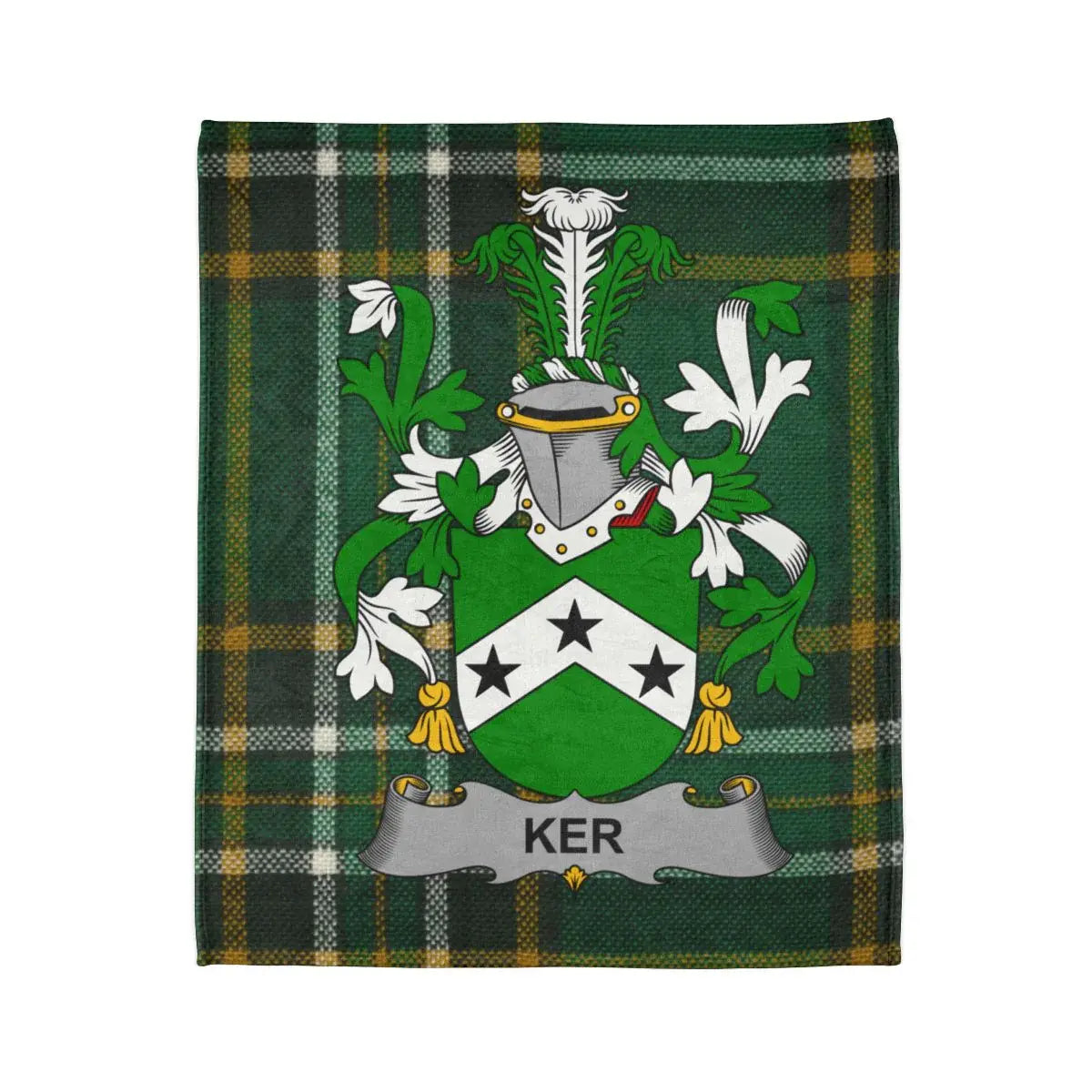 Family Crest Ker Blanket Decor Throw for Home product