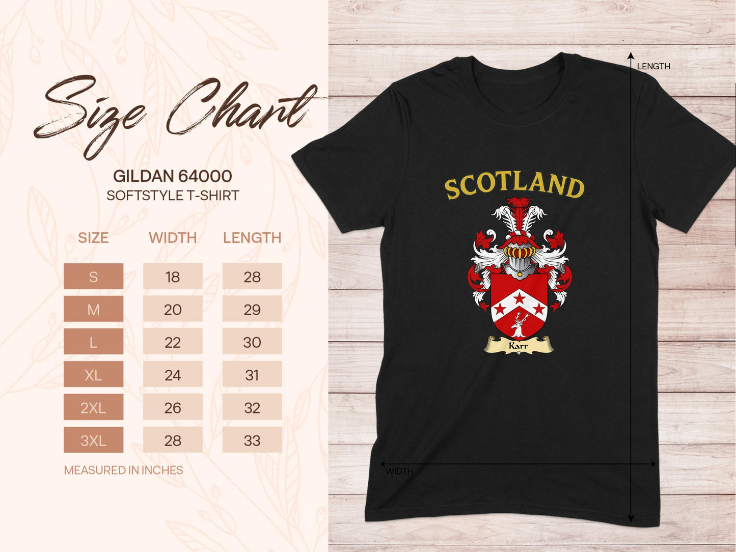 Scotland Family Crest Graphic T-Shirt product