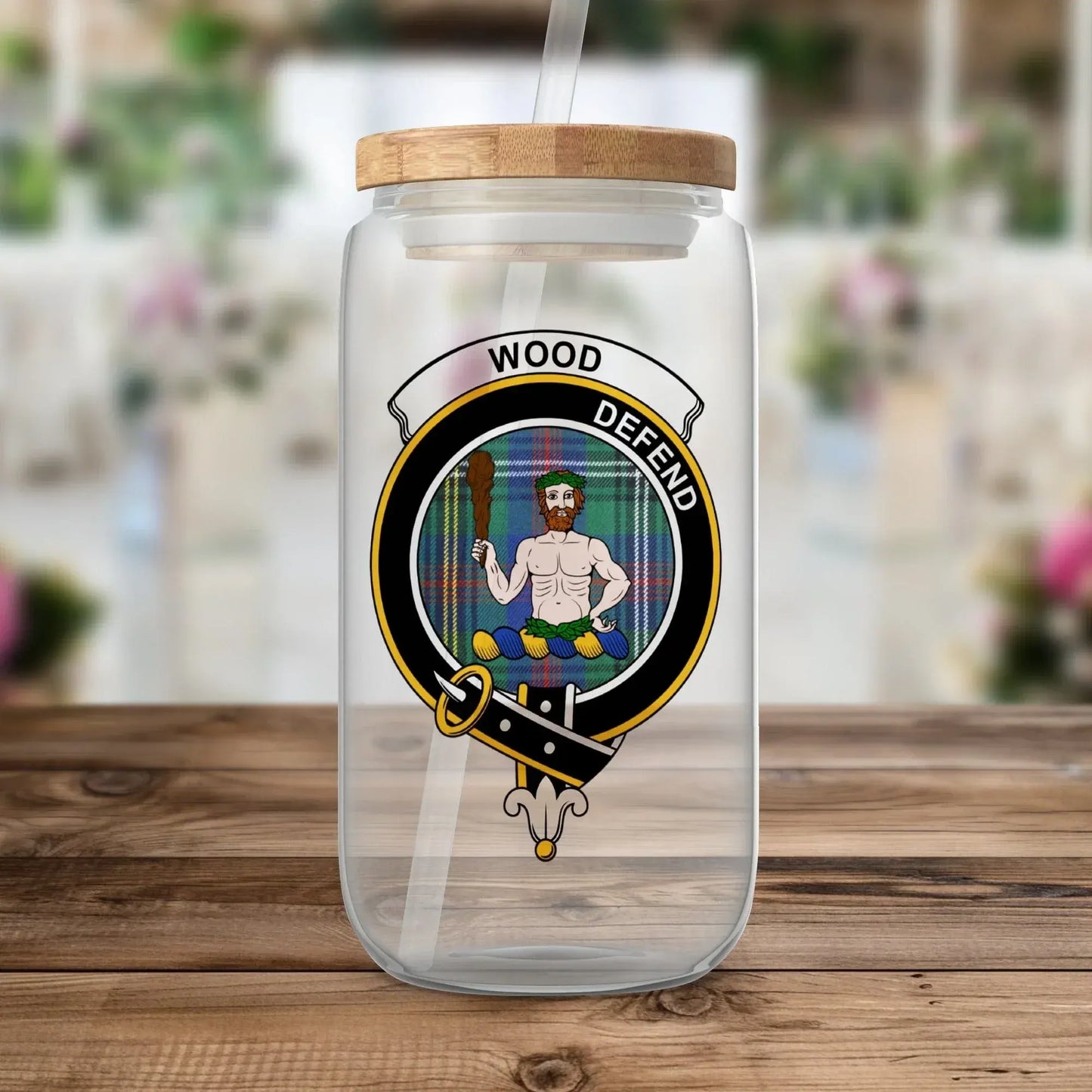 Mystic Wood Defend Design Glass Jar product
