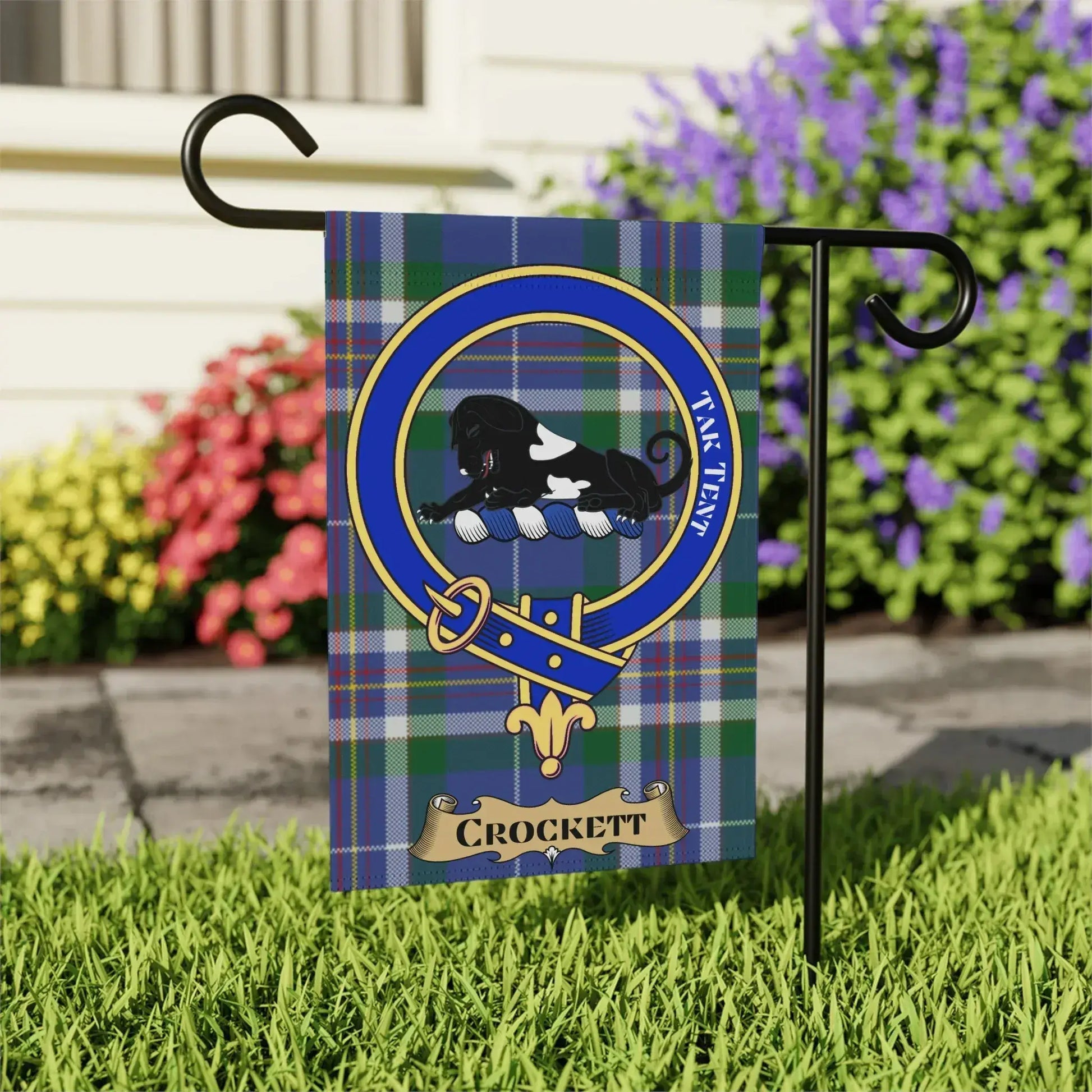 Scottish Highlands Crockett Garden Flag product type