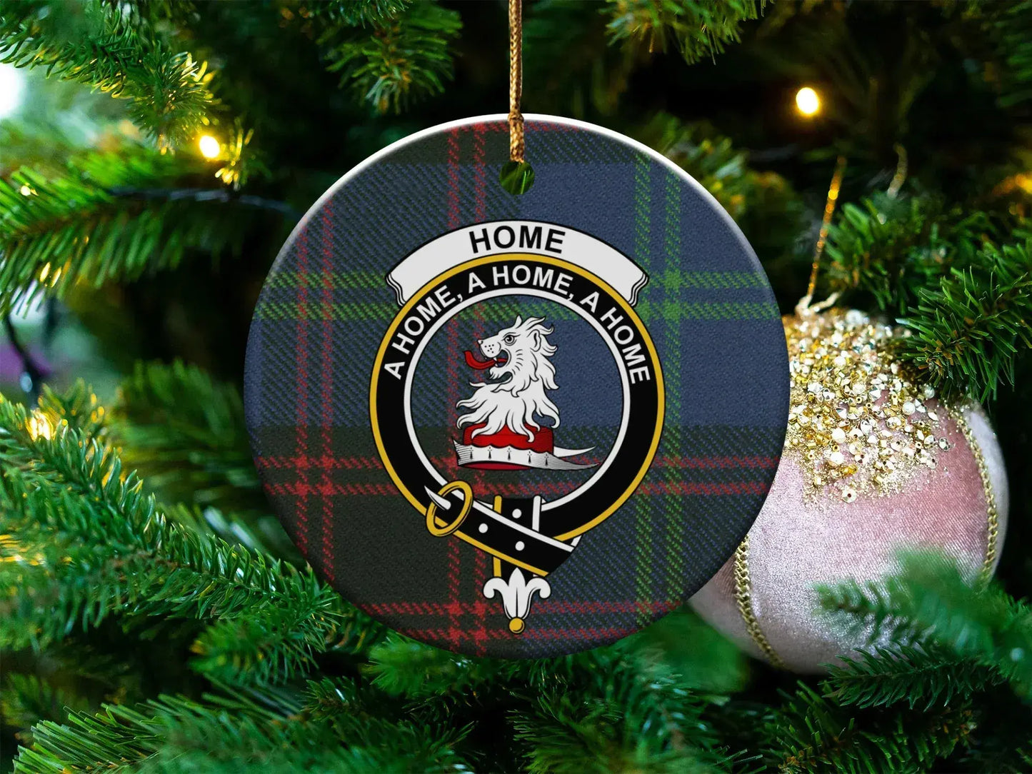 Clan Crest A Home A Home A Home Christmas Ornament product