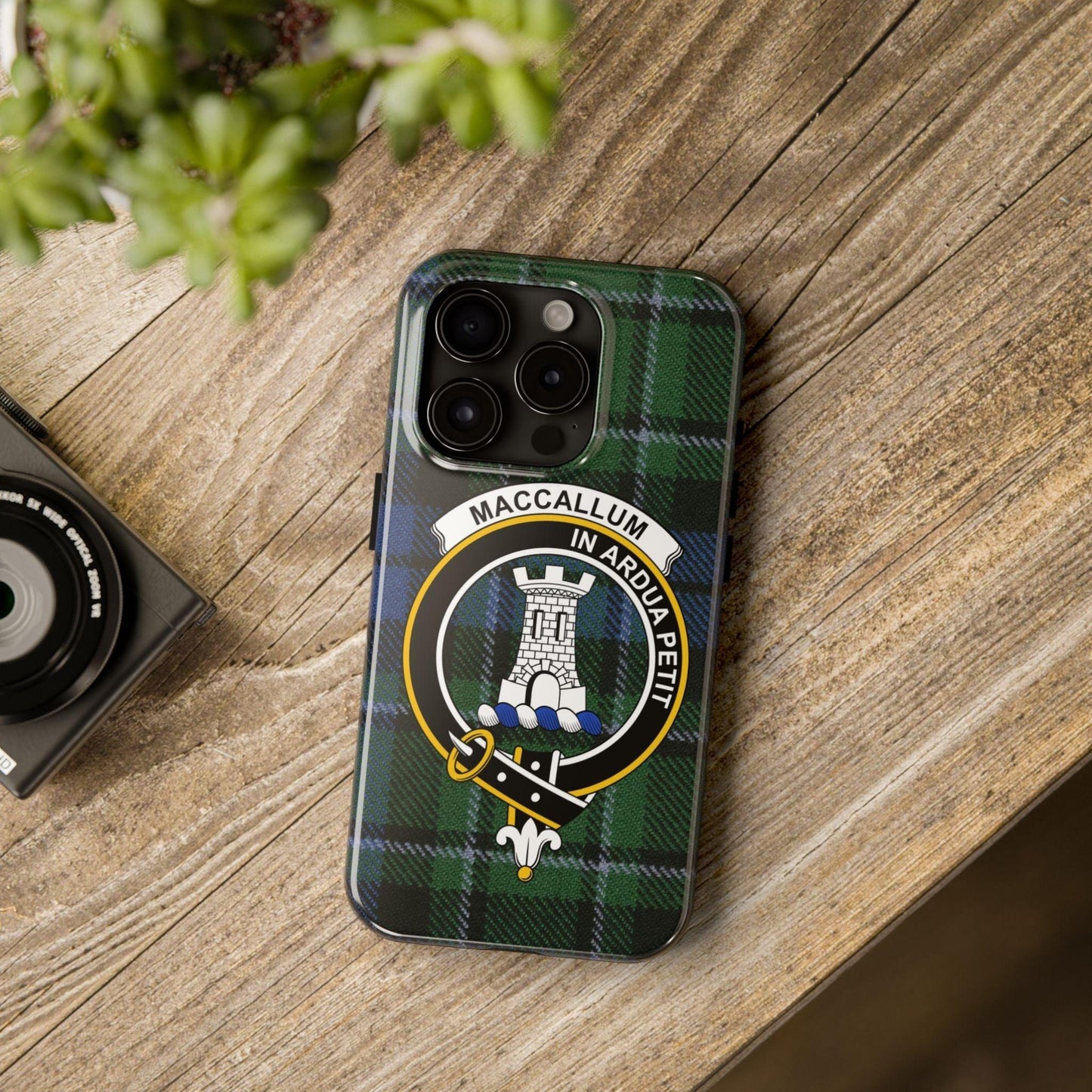 MacCallum Clan Scottish Tartan Cell Phone Case - Celtic Ancestry Gifts