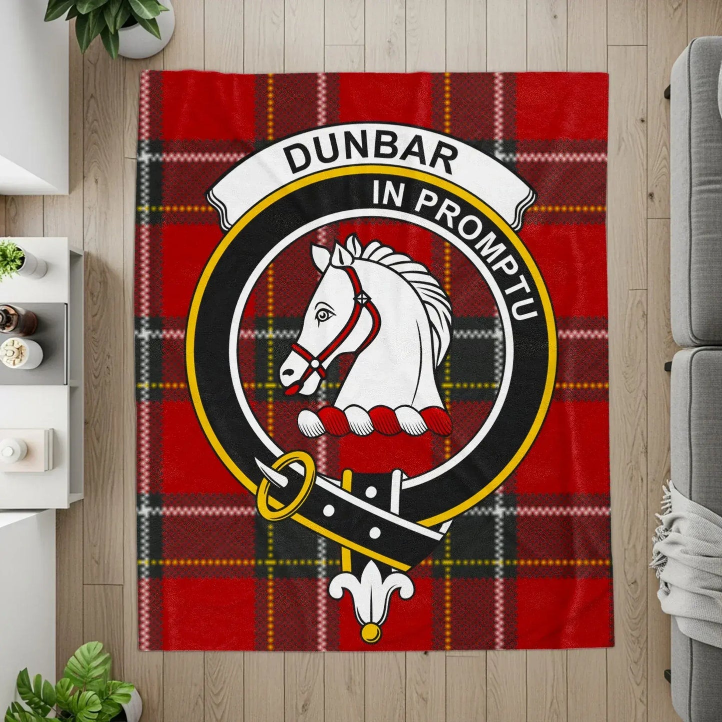 Dunbar In Promptu Plaid Blanket Home Decor product
