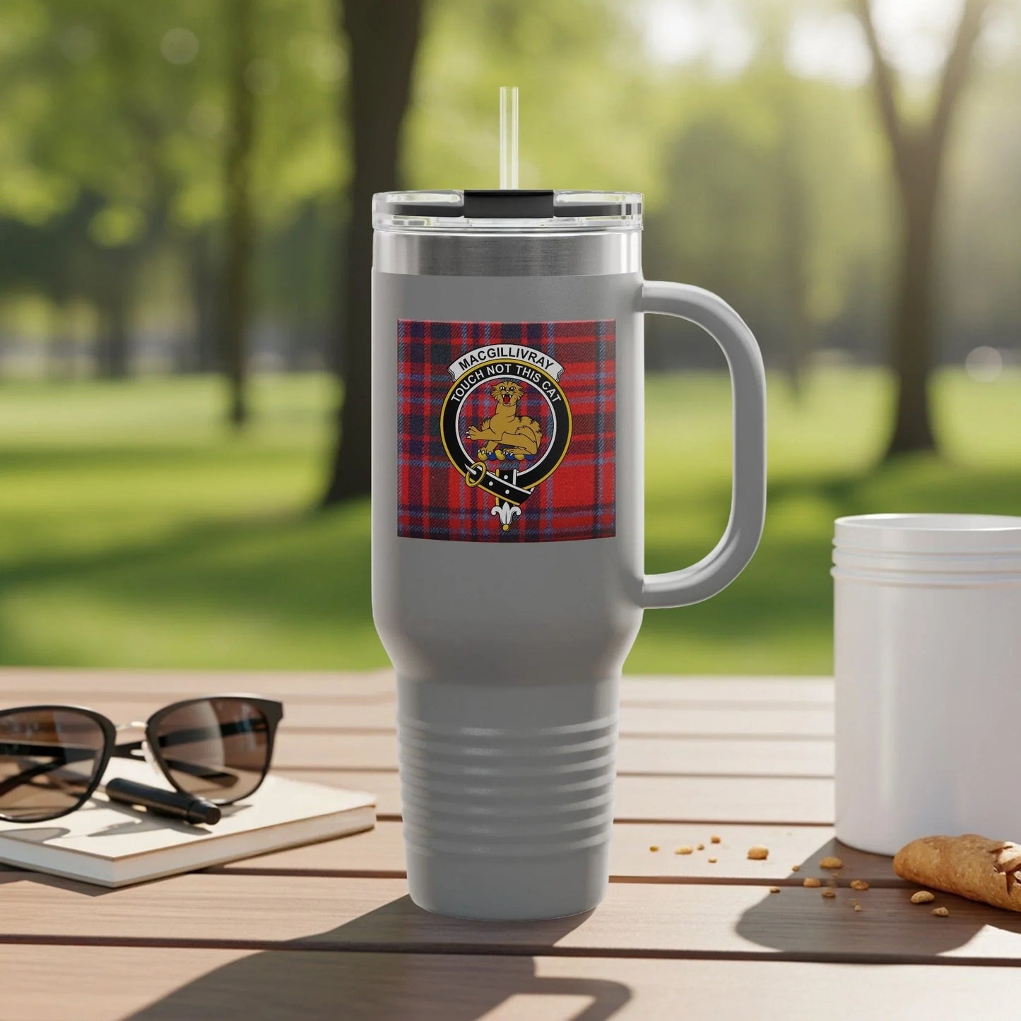 Muggleville Tartain Insulated Travel Mug Cup product type