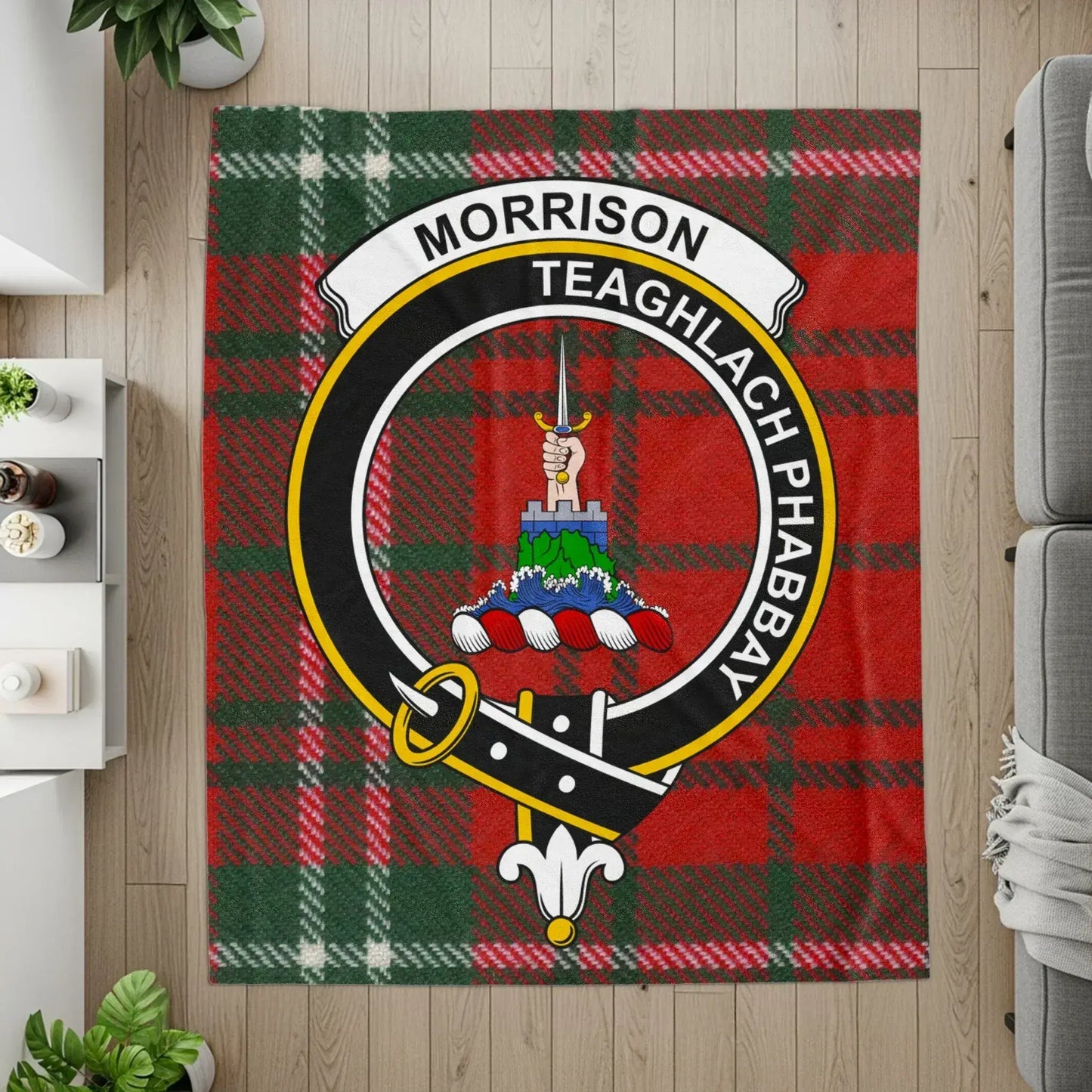 Morrison Teaghlach Phabbay Tartan Blanket product