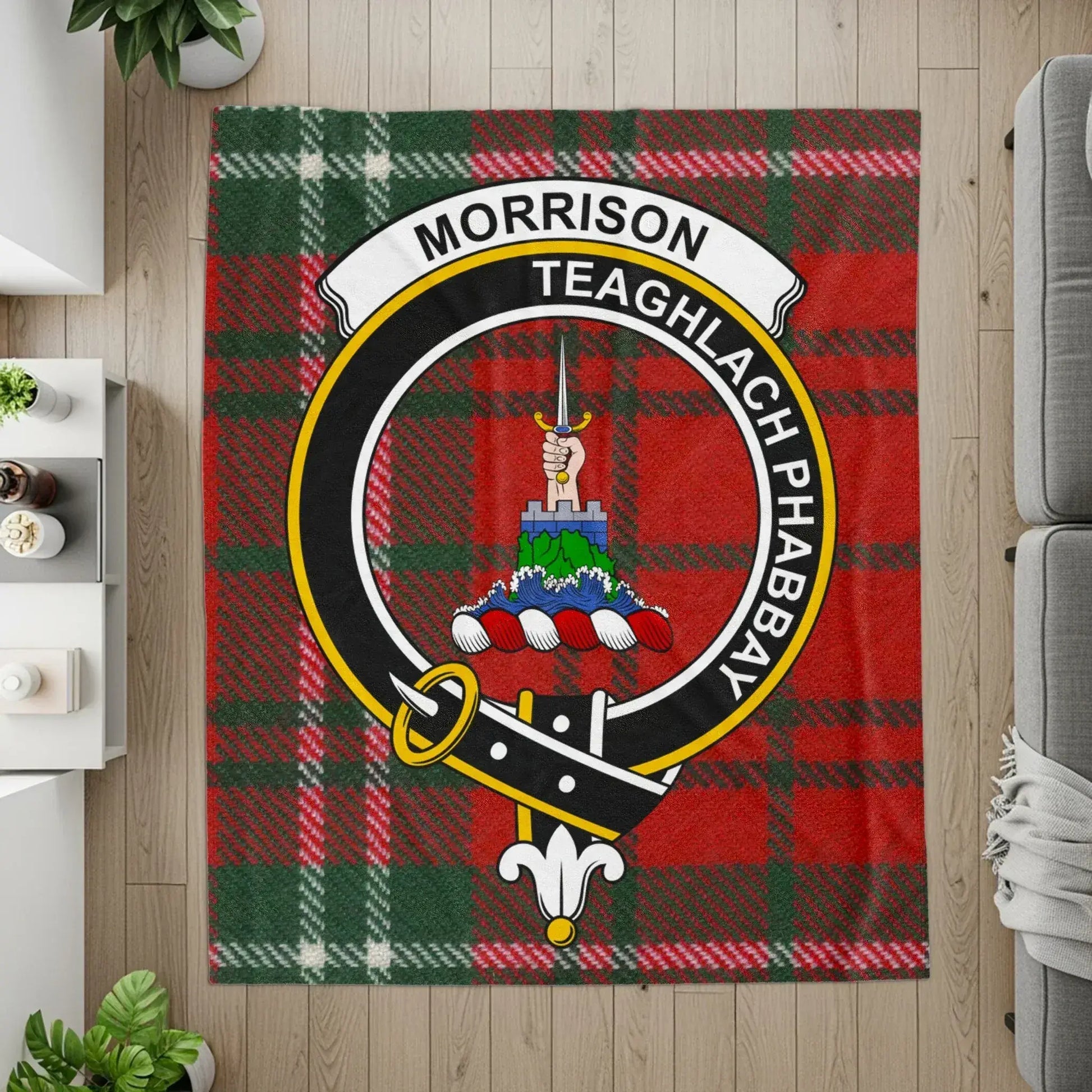 Morrison Teaghlach Phabbay Tartan Blanket product