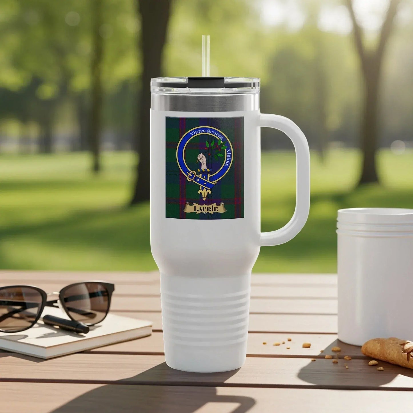 Highland Games Themed Travel Mug for Beverage product
