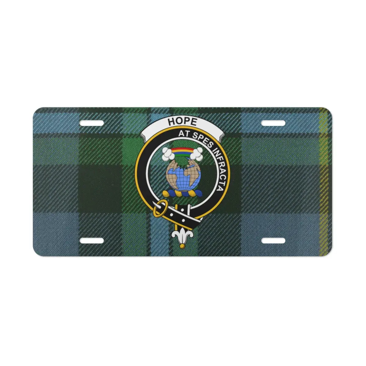 Tartan Clan Crest Novelty License Plate product type