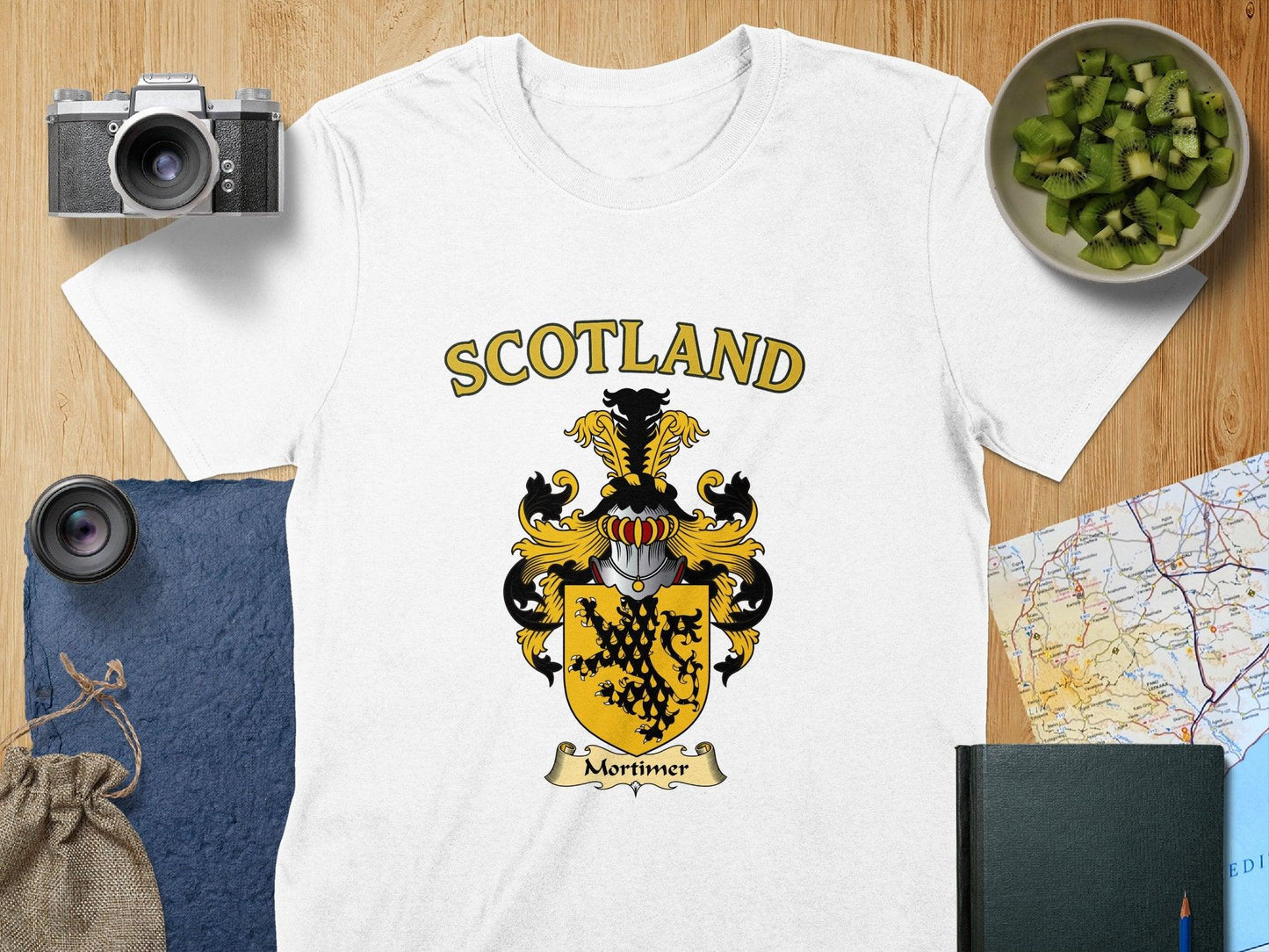Scotland Mortimer Crest Graphic T-shirt product type