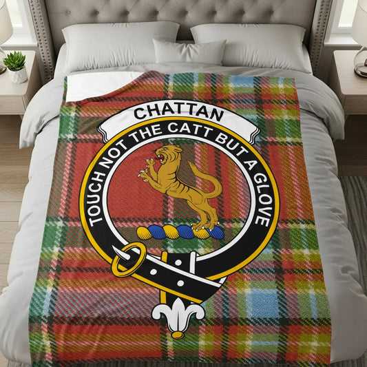 Touch Not The Catt But A Glove Chattan Blanket product