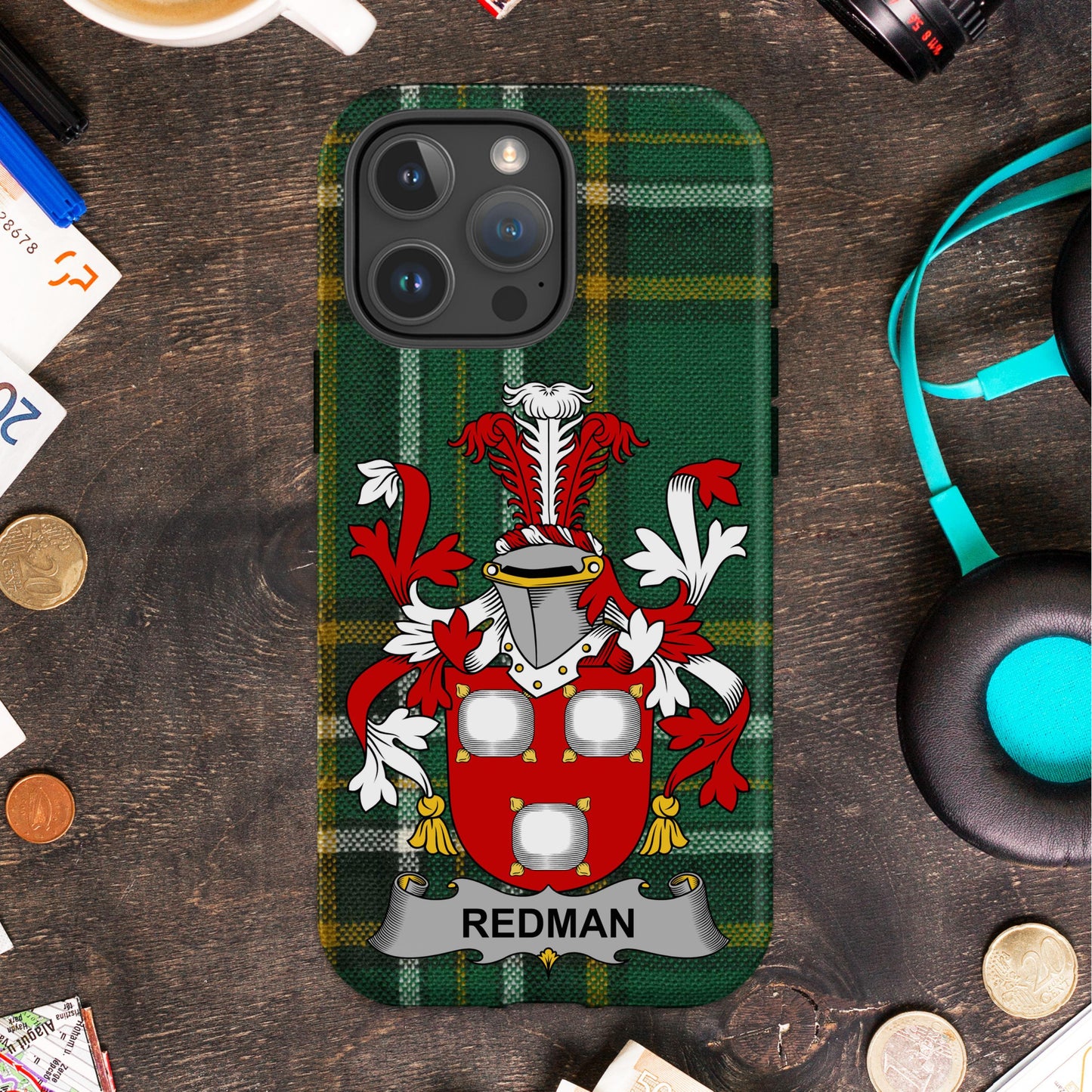 Customizable Family Crest Phone Case product