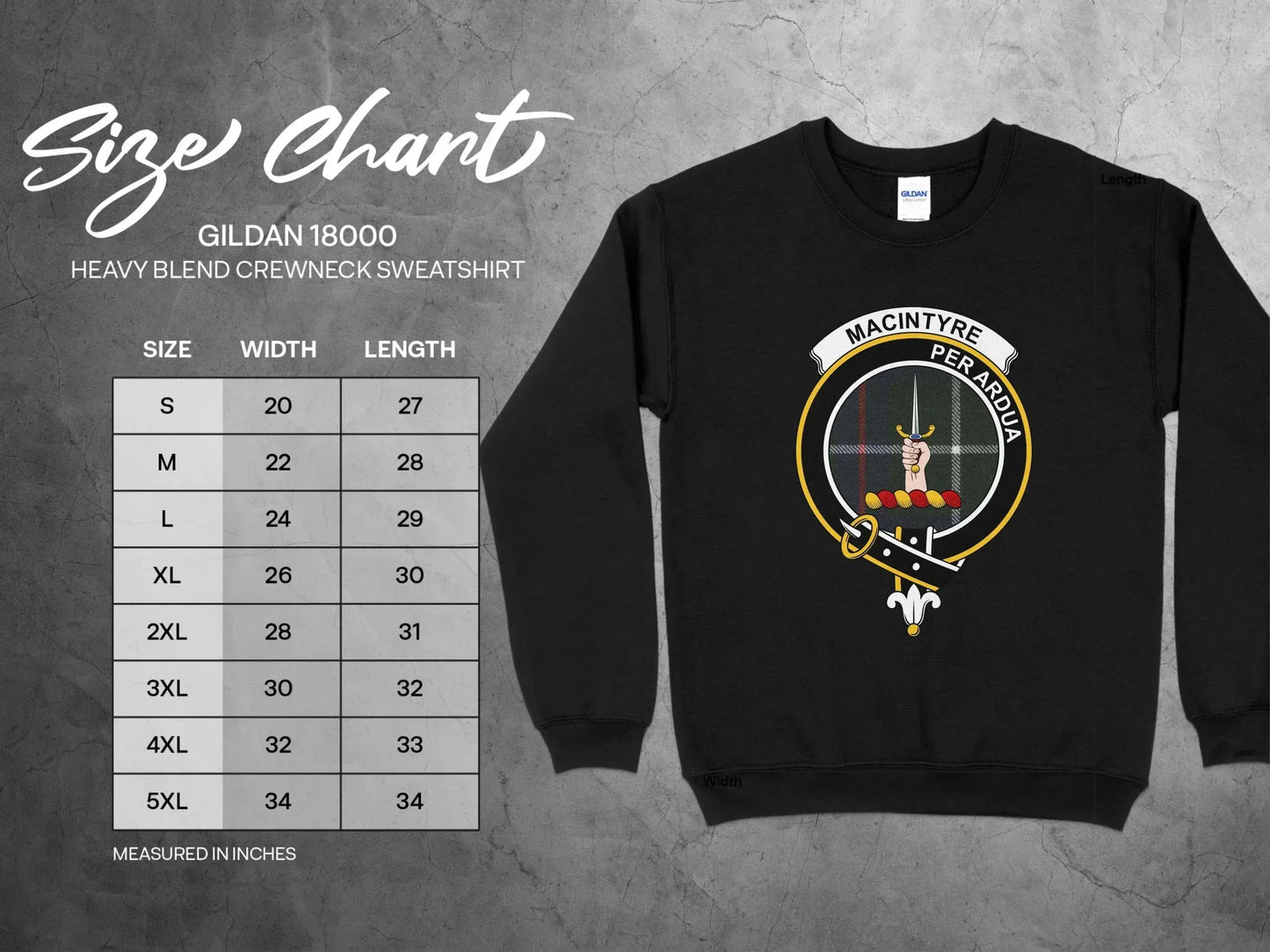 MacIntyre Per Ardua Heavy Crewneck Sweatshirt product type