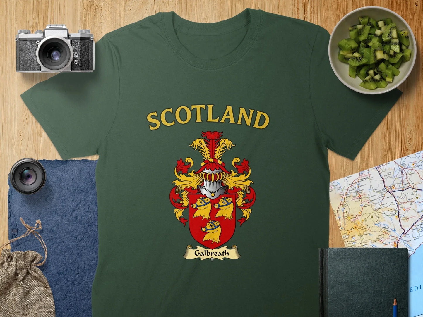 Scotland Galbreath Family Crest T-shirt product type