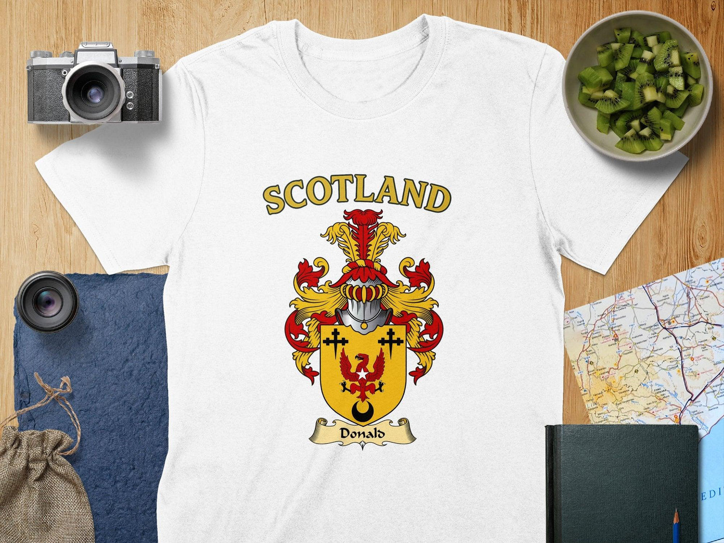 Scotland Vintage Heraldic Emblem T-Shirt product type