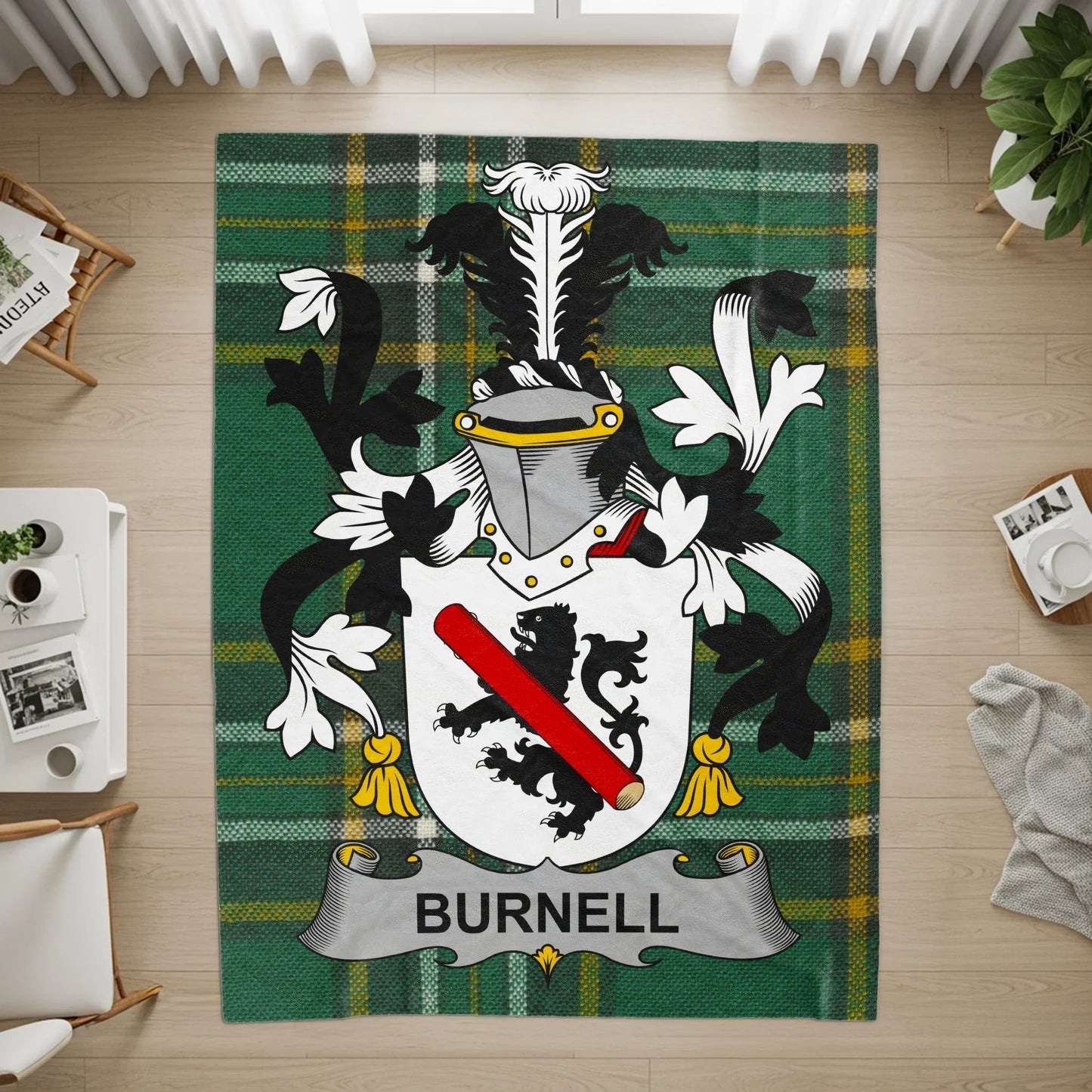 Family Crest Burnell Plaid Printed Pattern Rug product