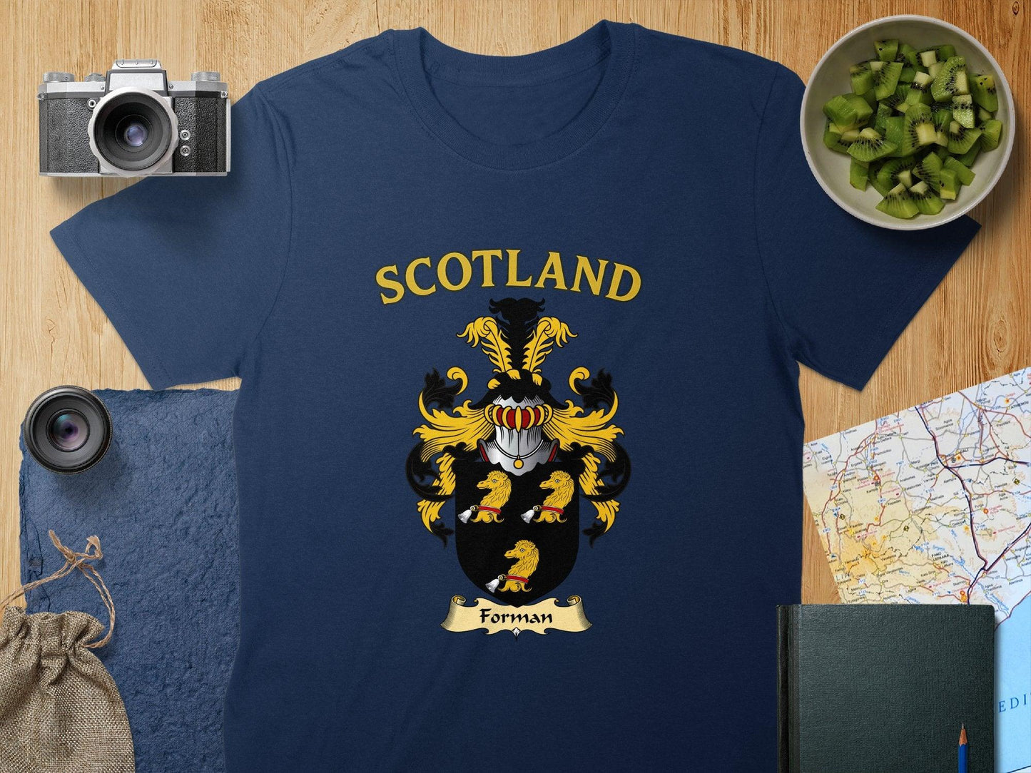Scotland Family Crest Forman Print Tshirt product