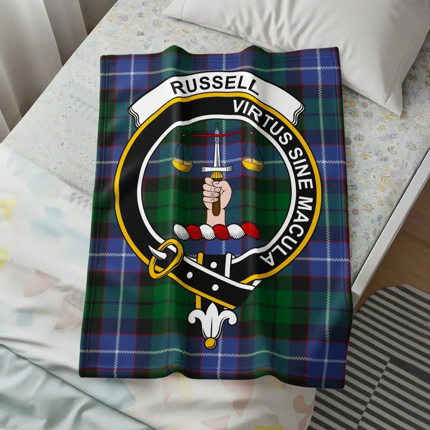 Russell Virtus Sine Macula Plaid Blanket product