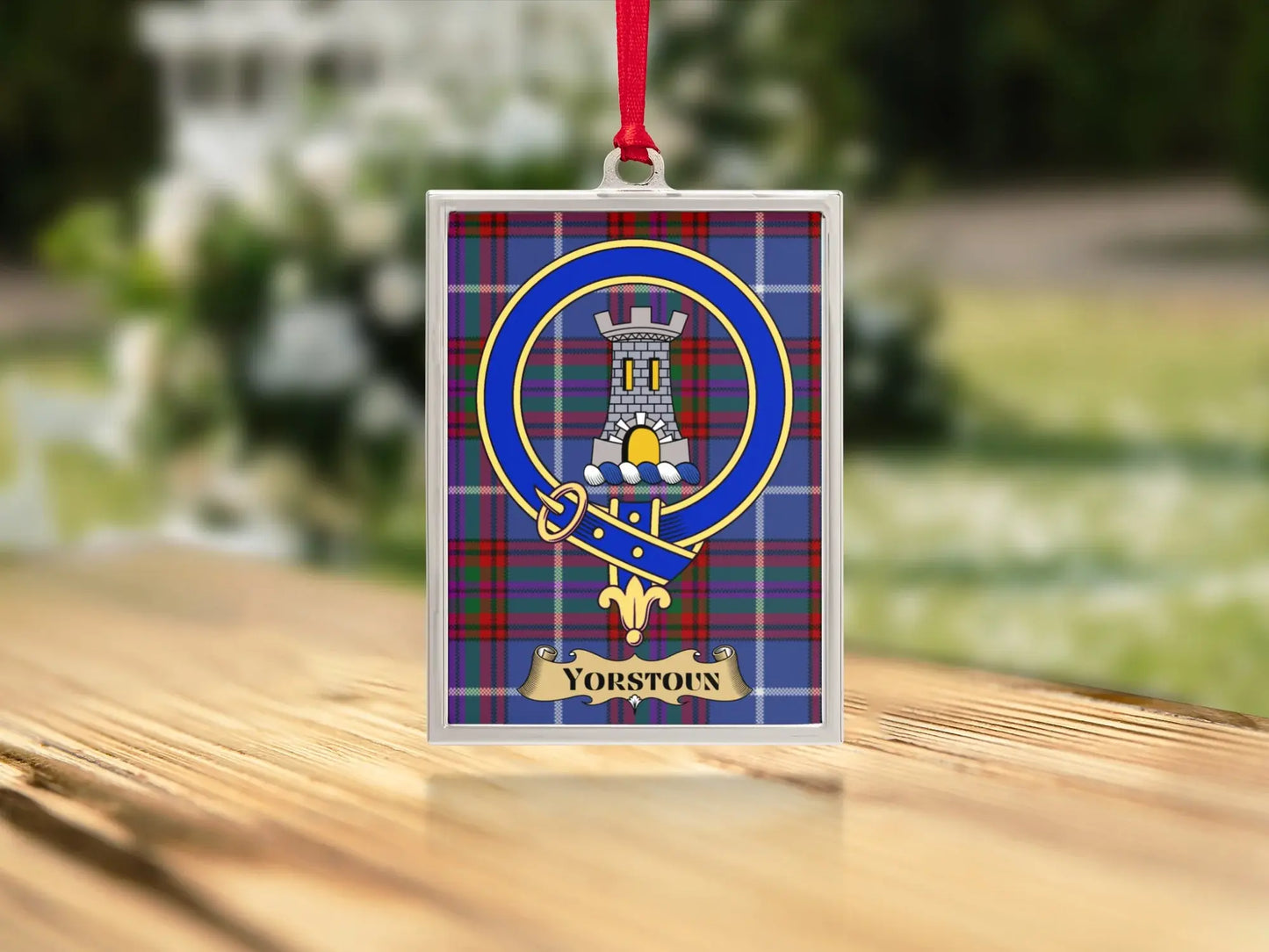 Yorstoun Scottish Tartan Crest Hanging product