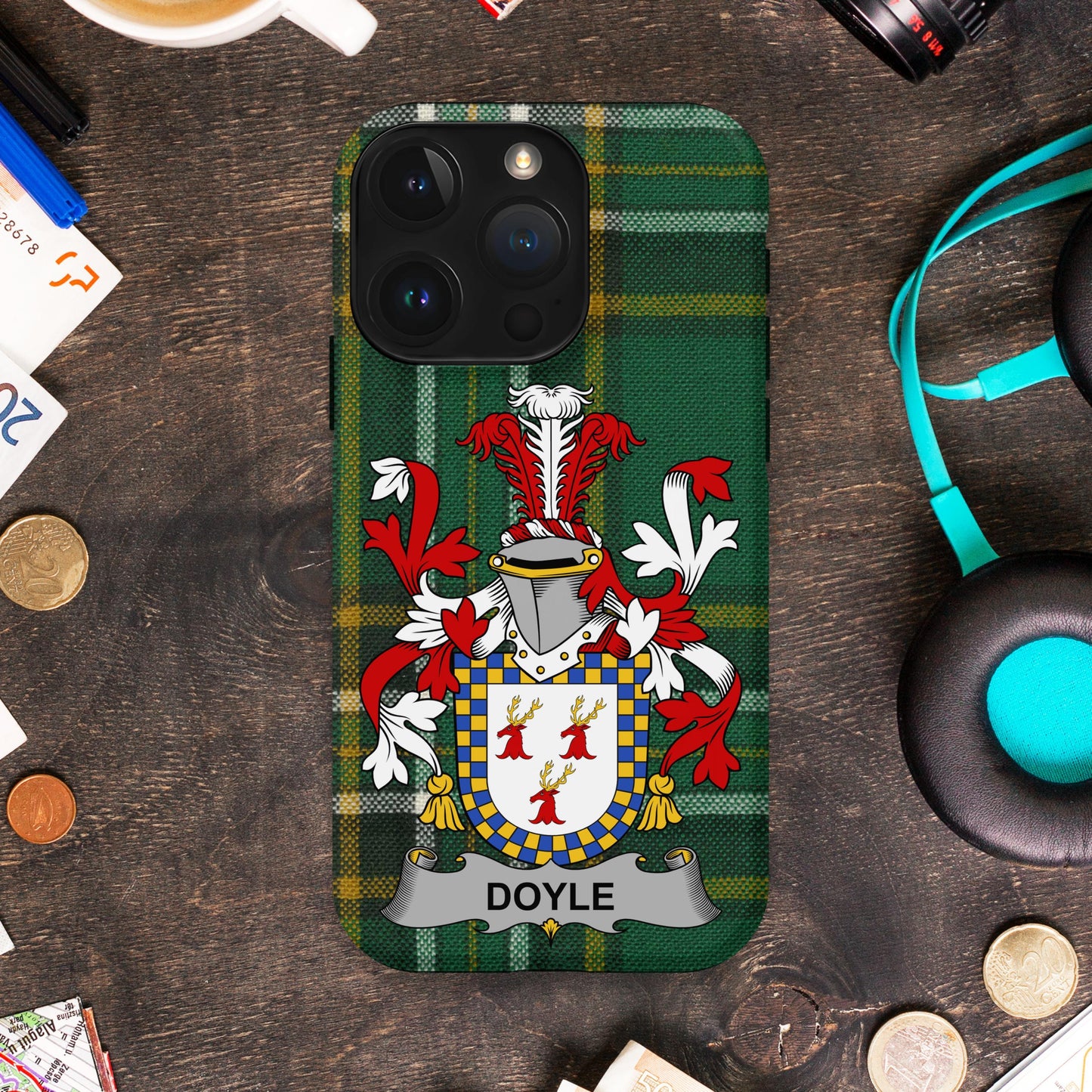 Personalized Family Crest Phone Case product