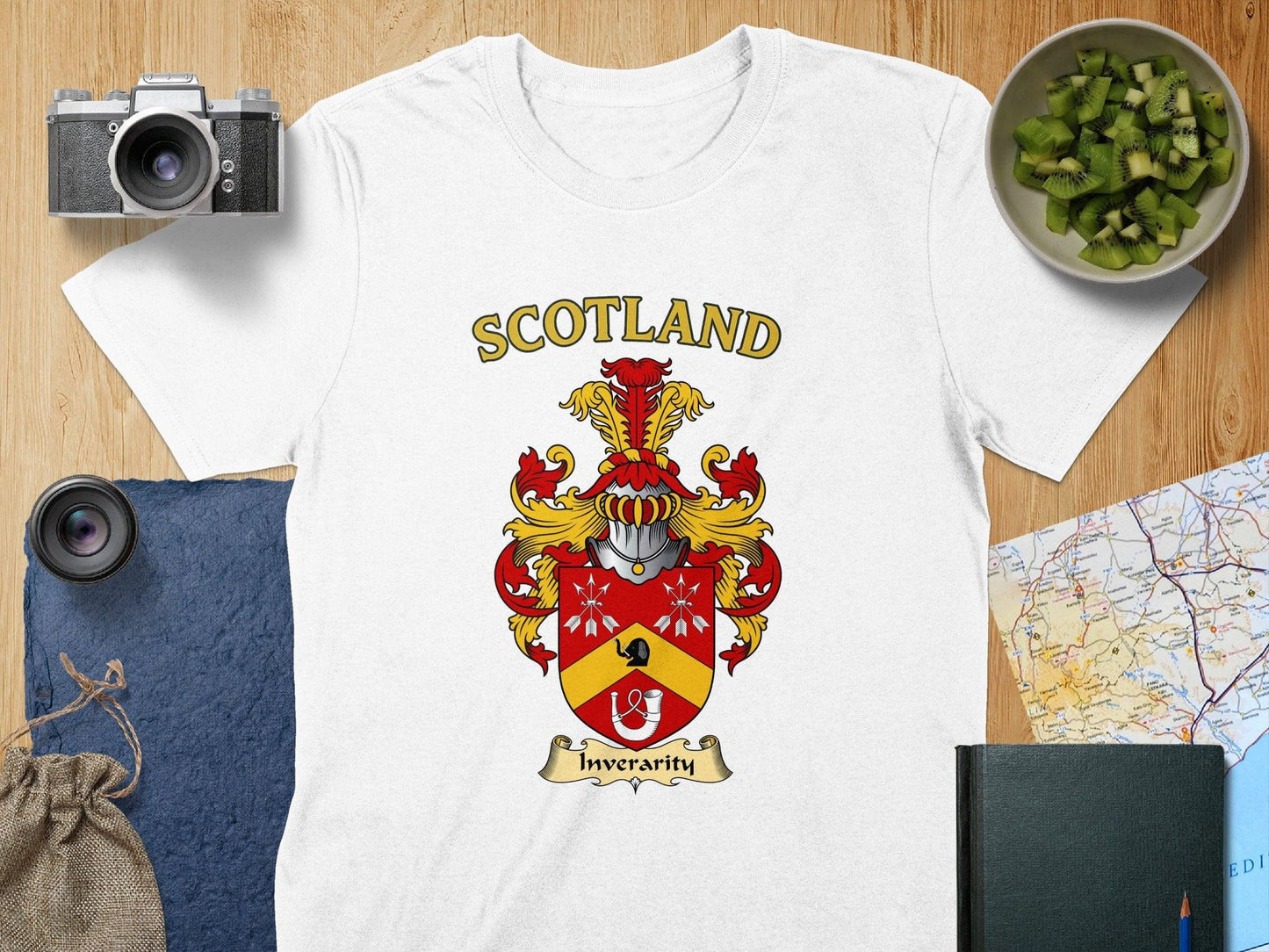 Scotland Inverarity Crest T-Shirt vibrant product