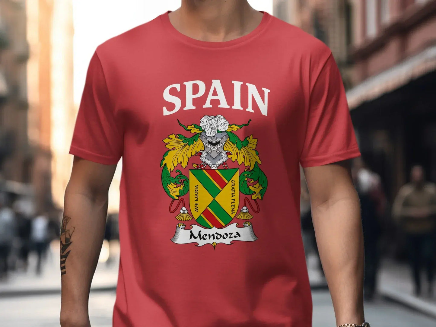 Spain Mendoza Coat of Arms T-shirt product