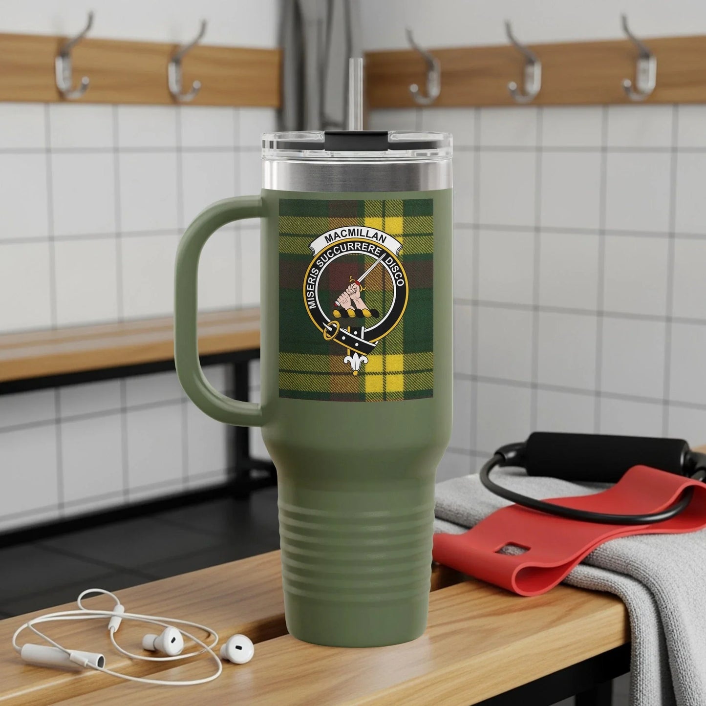 MacMillan Tartan Travel Mug Custom Insulated Drinkware product