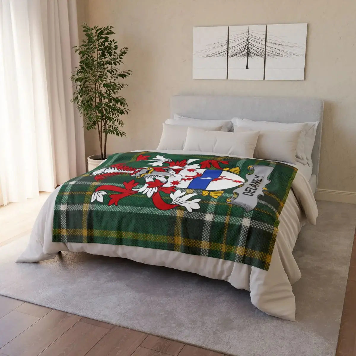 Stylish Comfortable Coat of Arms Blanket product