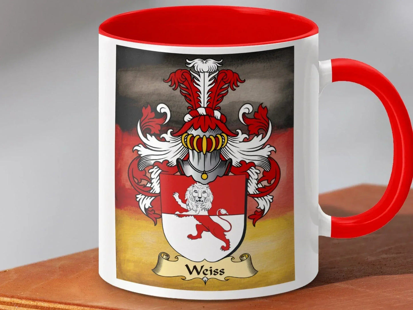 Coat of Arms Weiss Family Crest Mug product