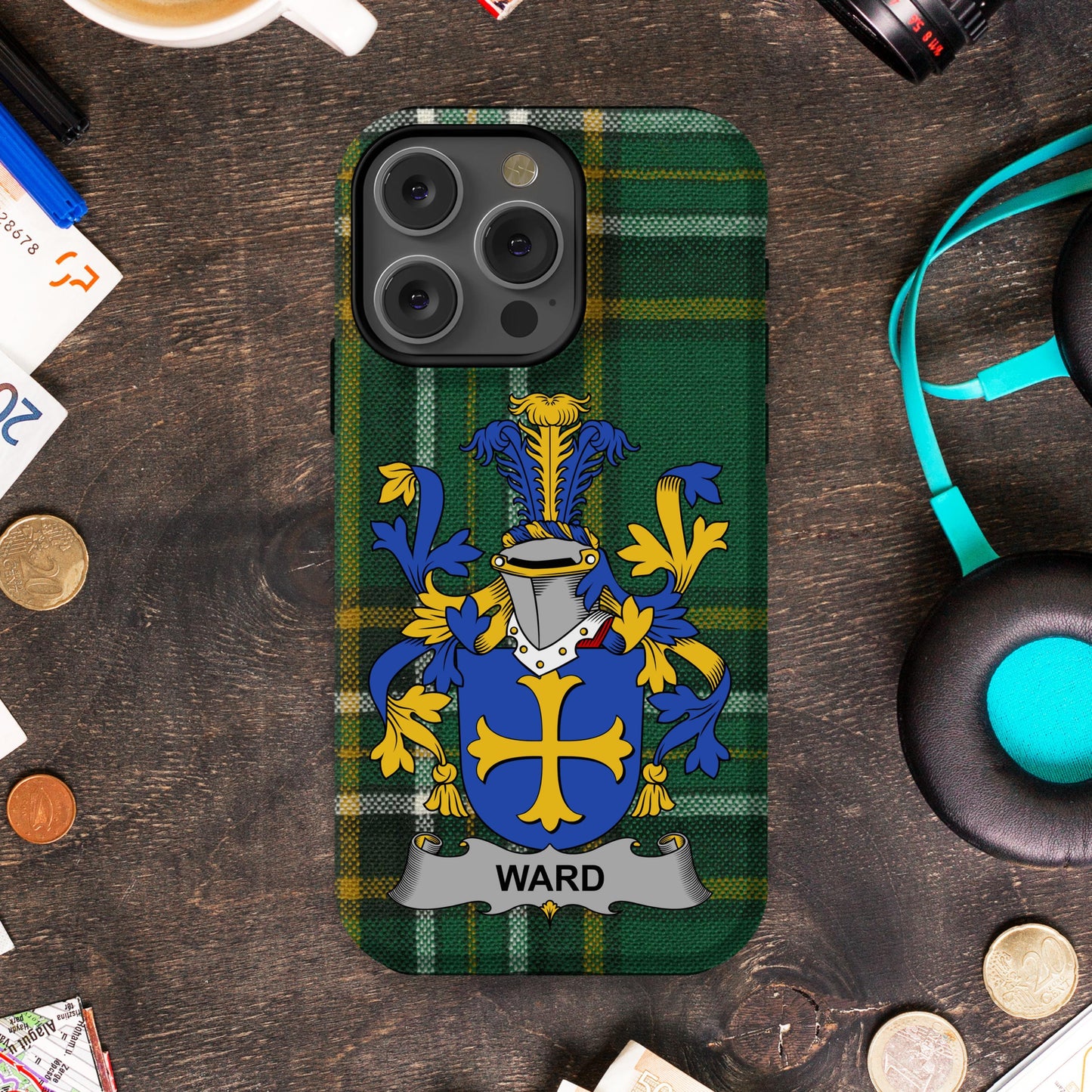 Custom Coat of Arms iPhone 13 Case Product