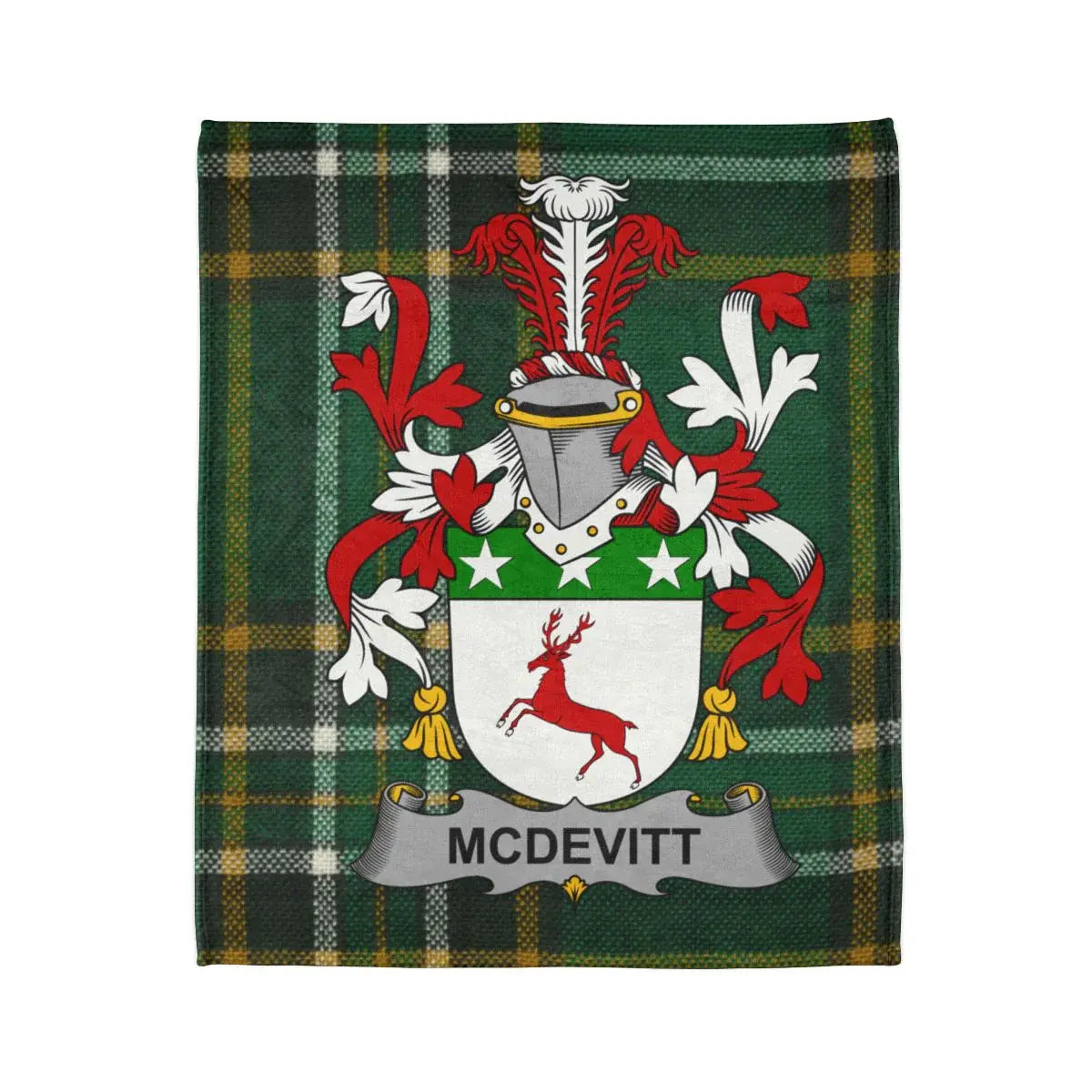 McDevitt Tartan Family Crest Blanket product