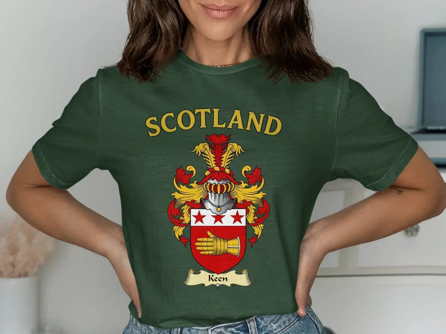 Scotland Family Crest Graphic Tee Shirt product type