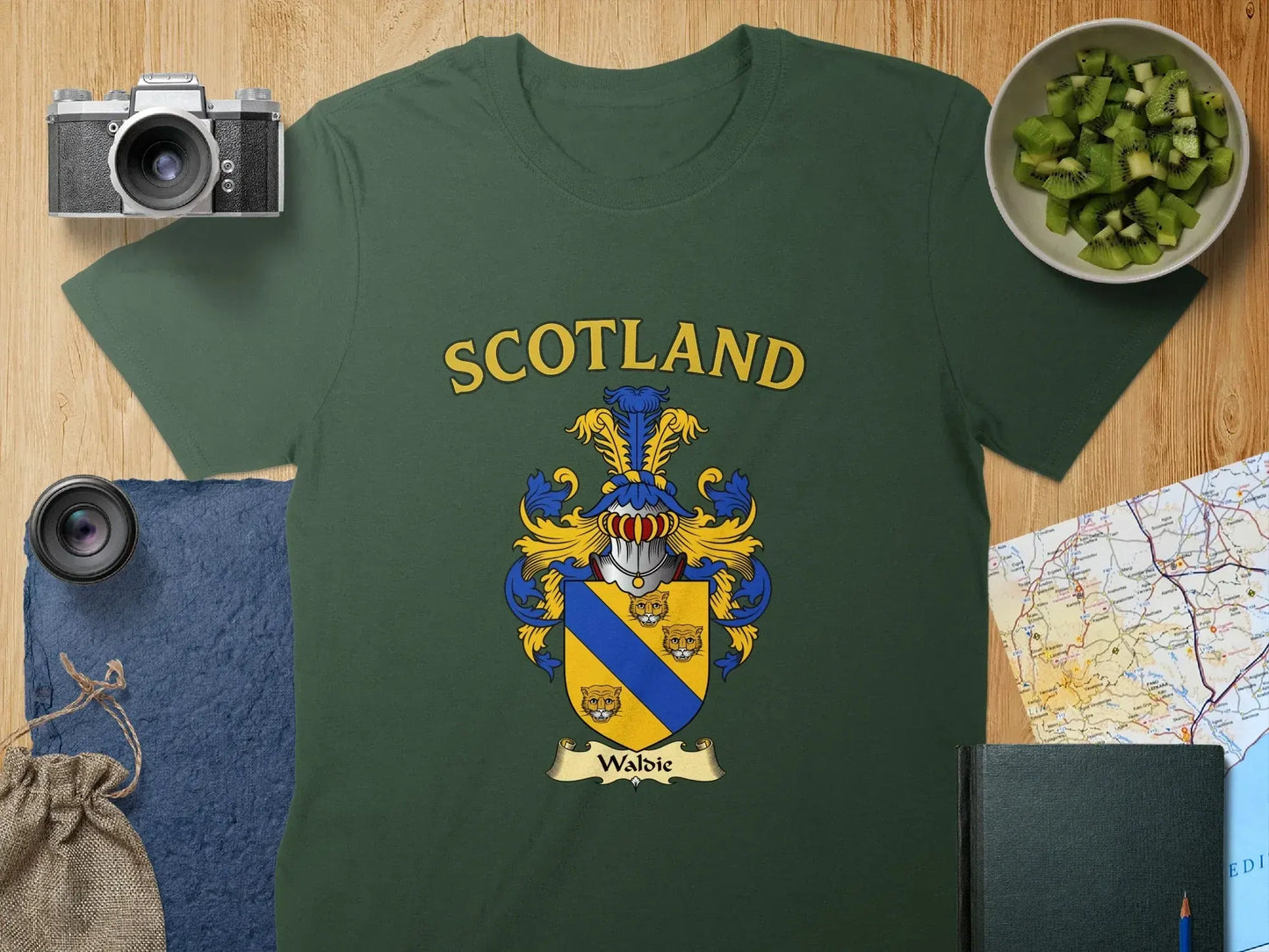Scotland Wable Crest Graphic Printed Shirt product