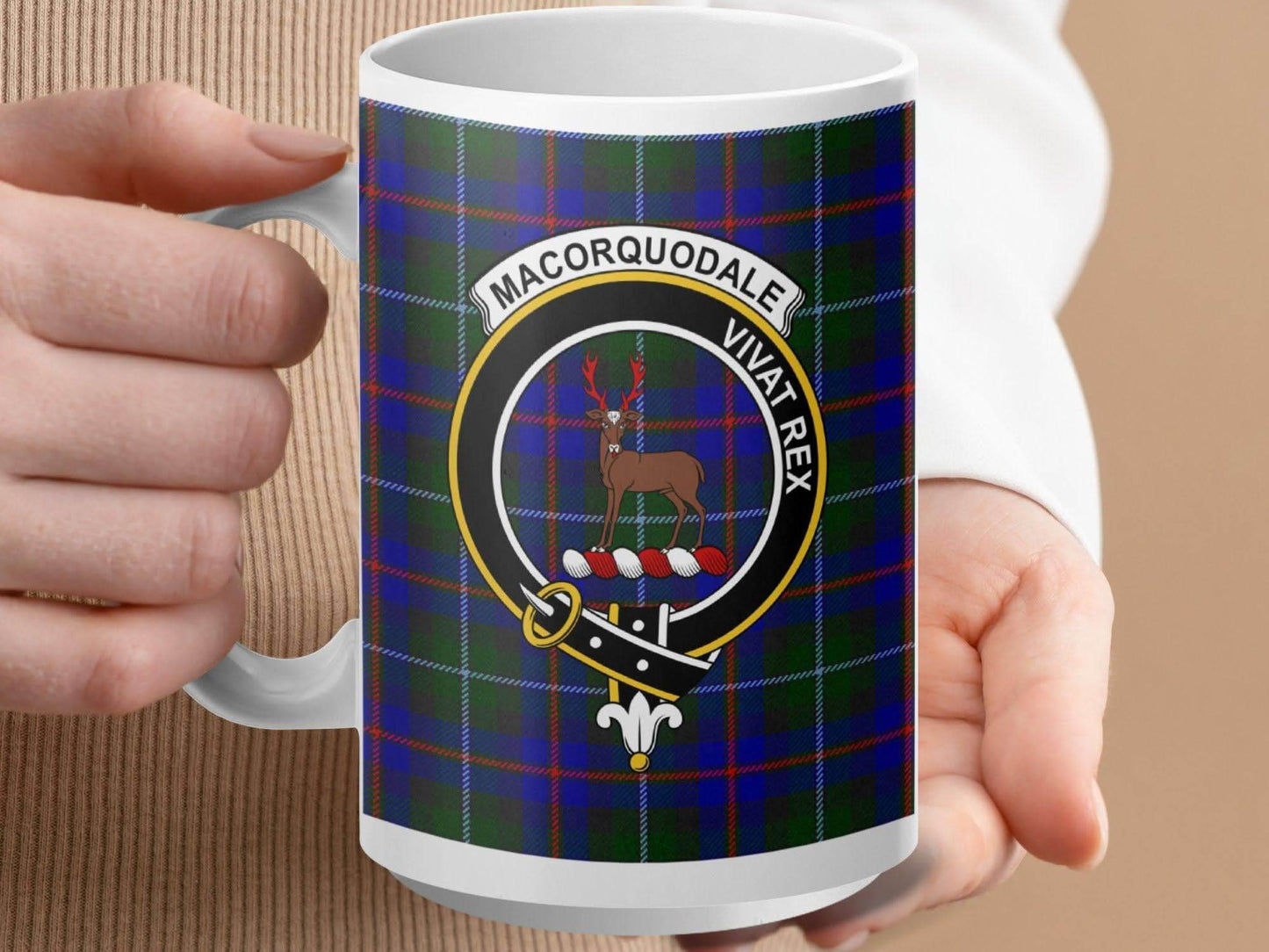 Macorquodale Viva Rex Crest Design Mug product