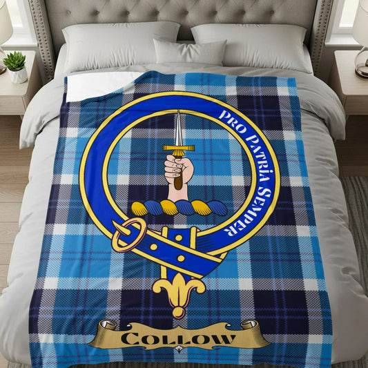 Pro Patria Semper Collow Blue Plaid Blanket product