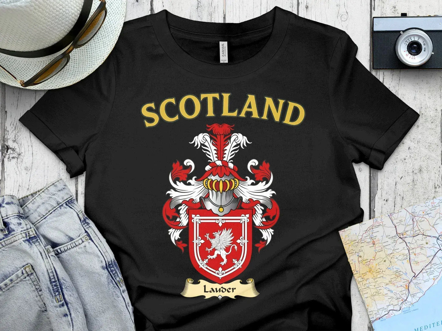 Scotland Lauder Design Crest Graphic T-Shirt product
