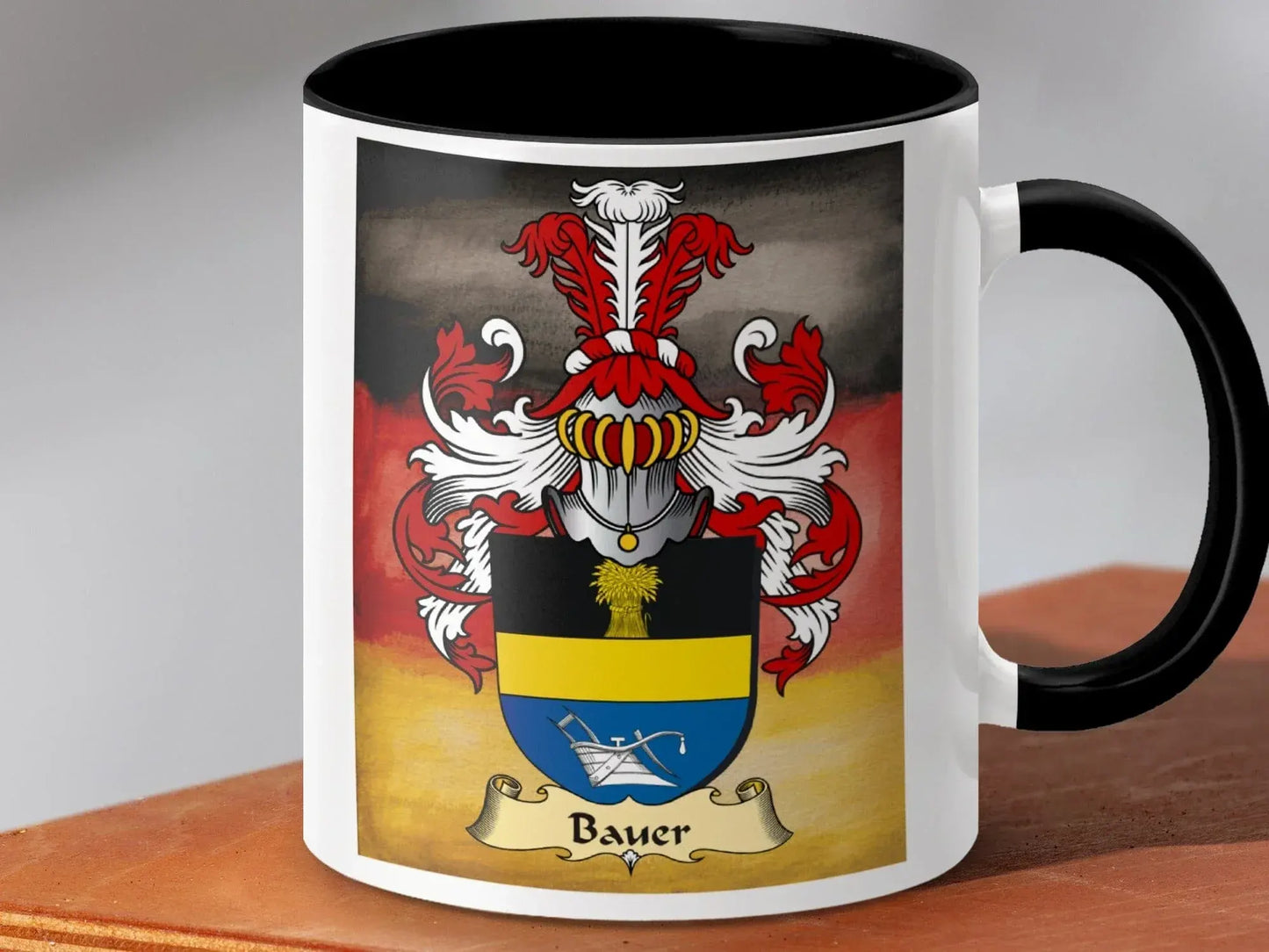German Family Crest Design Printed Coffee Mug product
