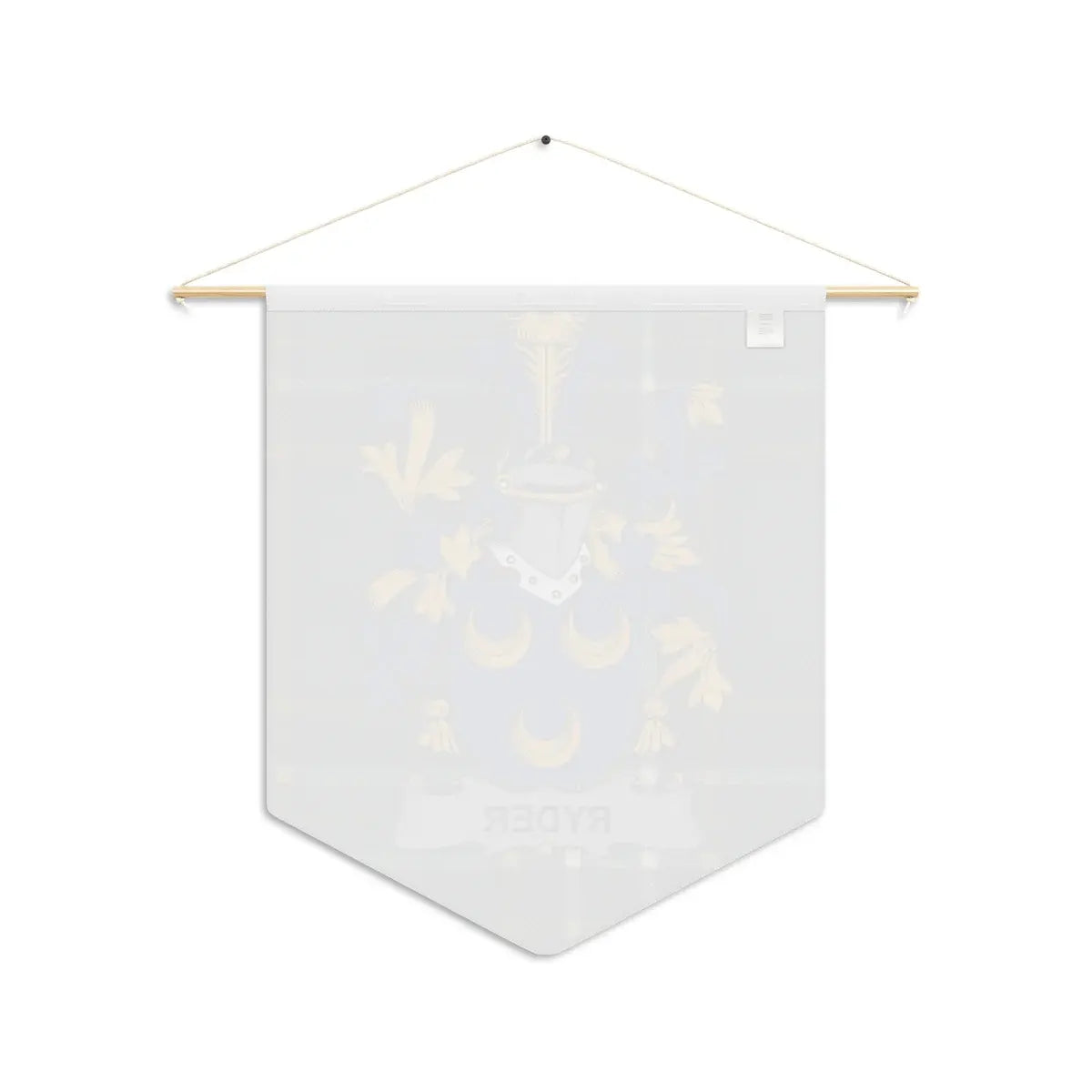 Customizable Family Crest Banner Wall Art product