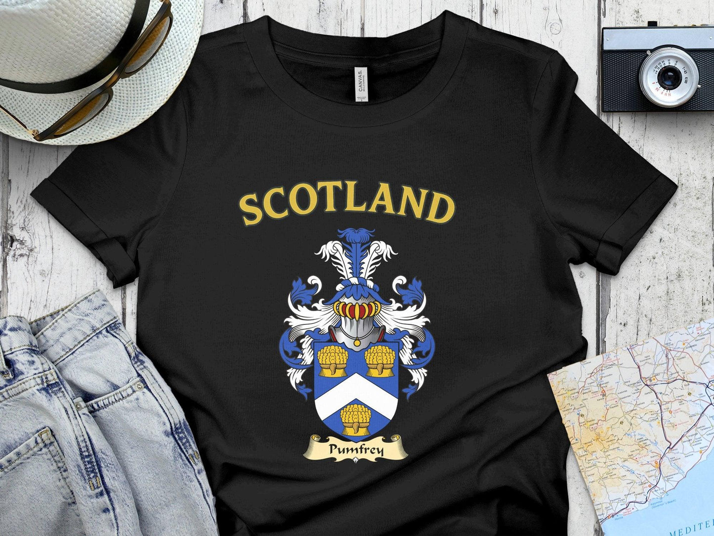 Scotland Coat of Arms Graphic Tee Shirt product type