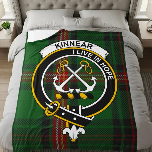Kinnear I Live In Hope Tartan Blanket product