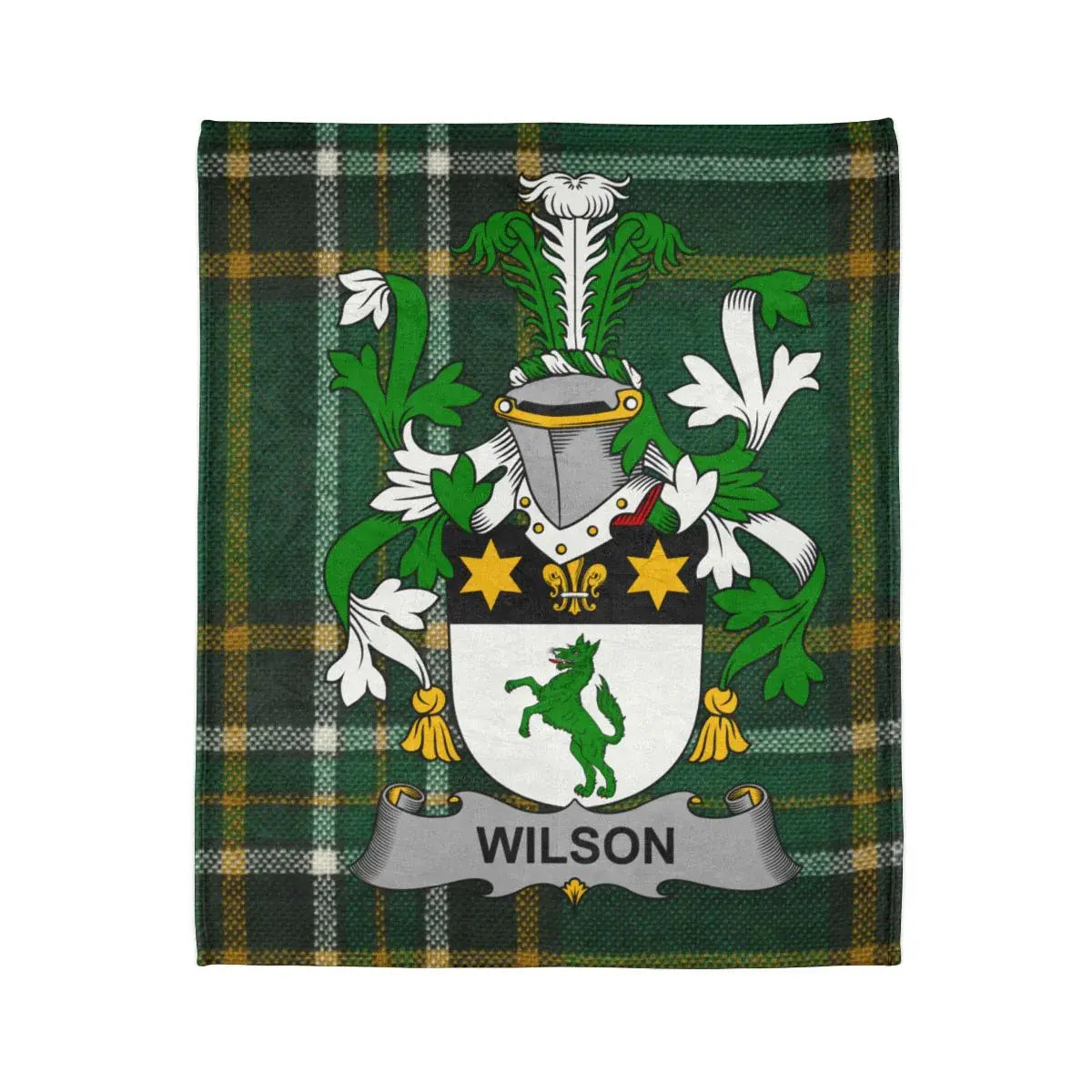 Wilson Tartan Family Crest Blanket product